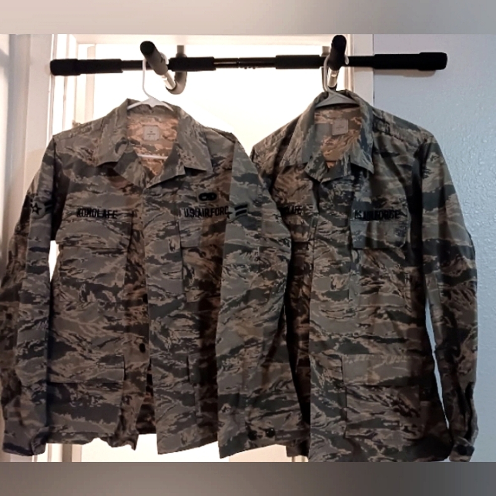 2 Military Airforce Jackets with 2 Utilitarian Fit Pants NWOT